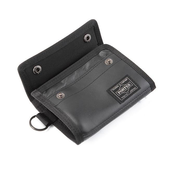 極美品　ポーター　アルーフPORTER ALOOF（アルーフ）三つ折り財布 ポーター アルーフ ウォレット 023-01084 PORTER ALOOF 吉田カバン 三