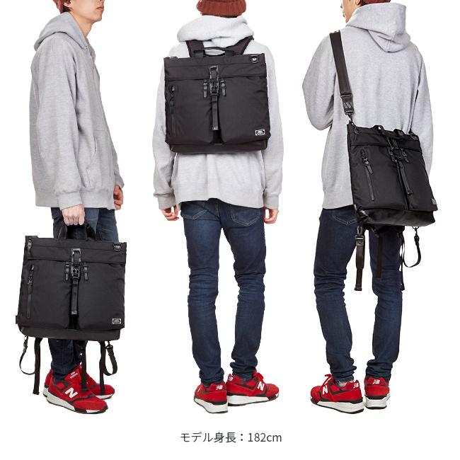 アッソブ エクスクルーシブ ヘルメットバッグ 3WAY リュック トート