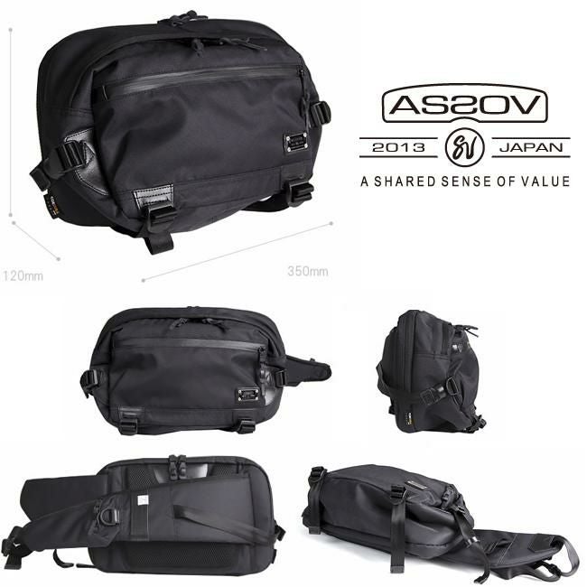 アッソブ コーデュラドビー305D ウエストバッグ A2SOV 061402