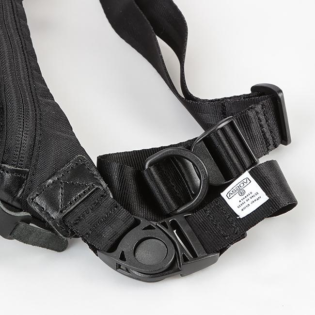 アッソブ コーデュラドビー305D ウエストバッグ A2SOV 061416