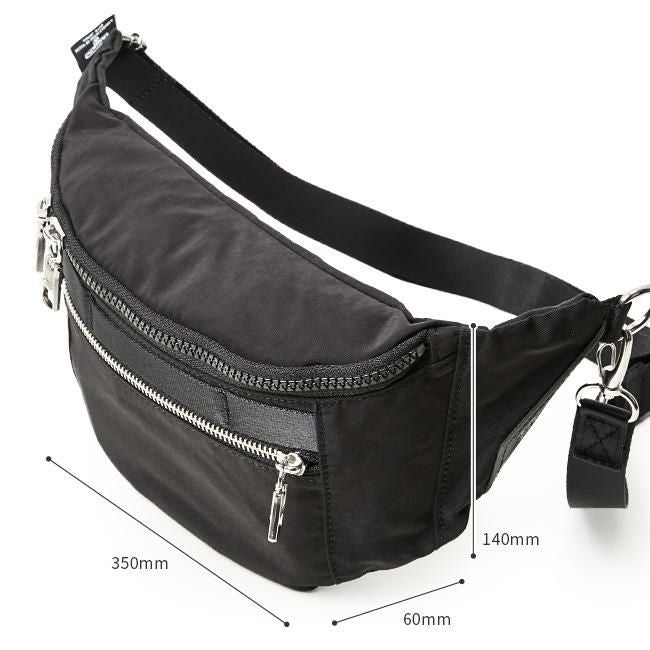 アッソブ シュリンクナイロン ウエストバッグ A2SOV 091705