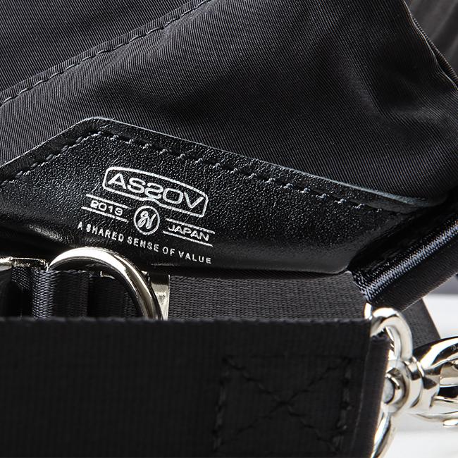 アッソブ シュリンクナイロン ウエストバッグ A2SOV 091705