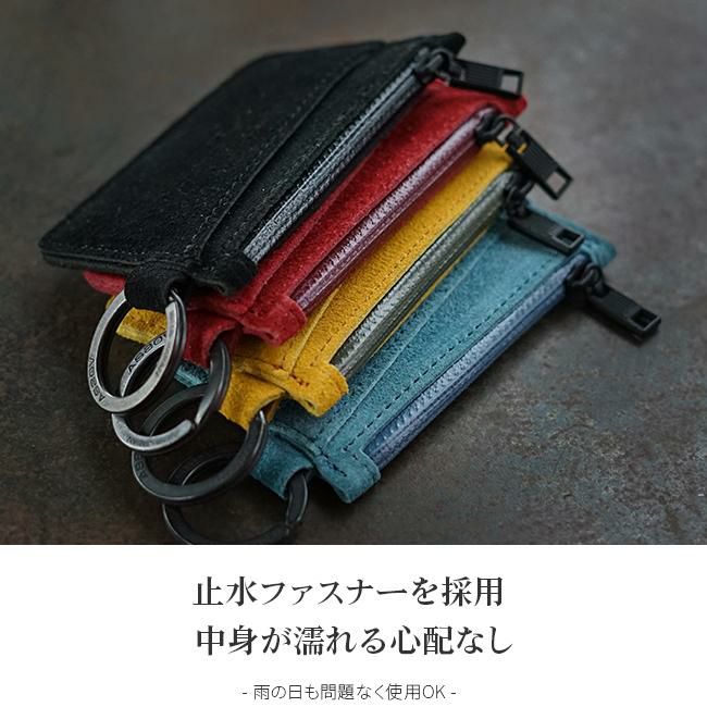 アッソブ ウォータープルーフスエード 小銭入れ コインケース A2SOV 091756