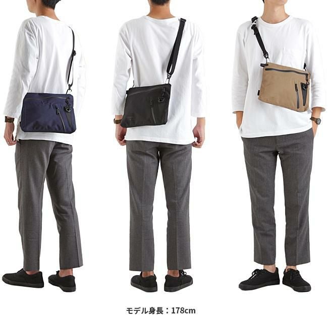 アッソブ ウォータープルーフコーデュラ305D サコッシュ A2SOV 141603