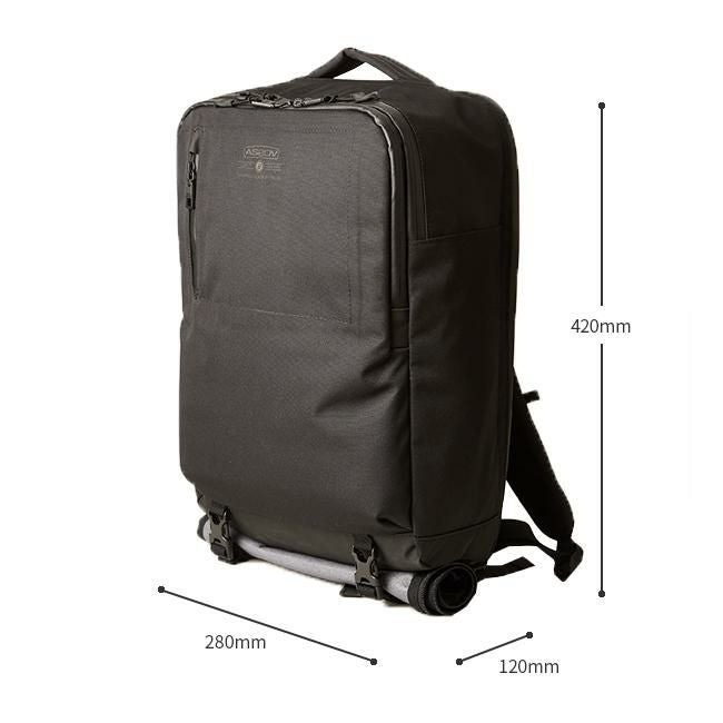 アッソブ ウォータープルーフコーデュラ ビジネスリュック A2SOV 141608