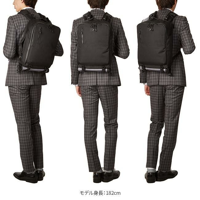 アッソブ ウォータープルーフコーデュラ ビジネスリュック A2SOV 141608