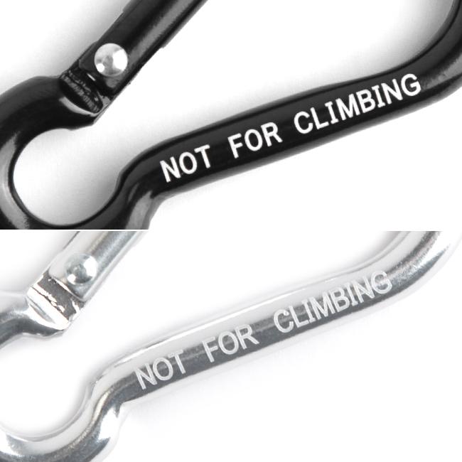 メール便選択で送料無料 ポーター カラビナ メンズ レディース ブランド アルミ ブラック シルバー シンプル 軽量 吉田カバン PORTER 170-c