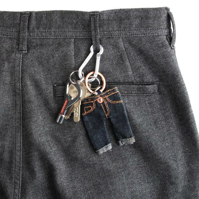 メール便選択で送料無料 ポーター カラビナ メンズ レディース ブランド アルミ ブラック シルバー シンプル 軽量 吉田カバン PORTER 170-c