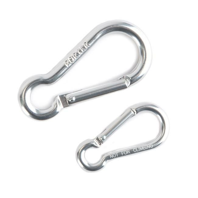 メール便選択で送料無料 ポーター カラビナ メンズ レディース ブランド アルミ ブラック シルバー シンプル 軽量 吉田カバン PORTER 170-c