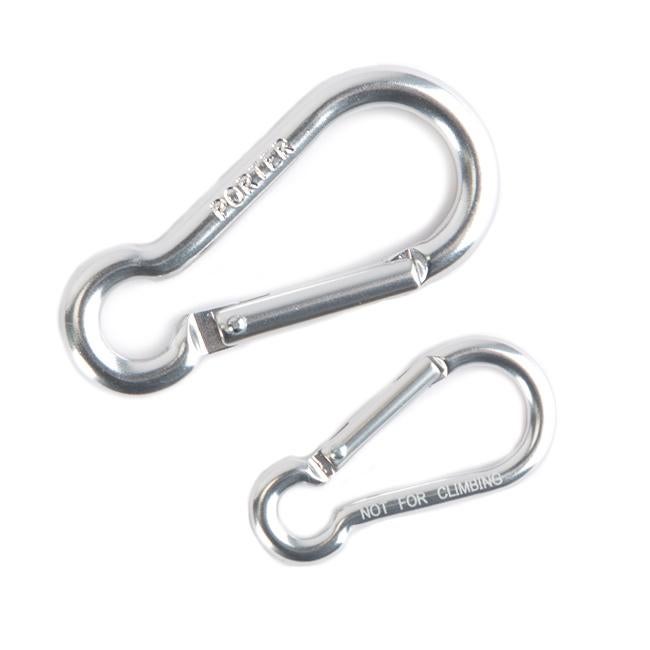 メール便選択で送料無料 ポーター カラビナ メンズ レディース ブランド アルミ ブラック シルバー シンプル 軽量 吉田カバン PORTER 170-c