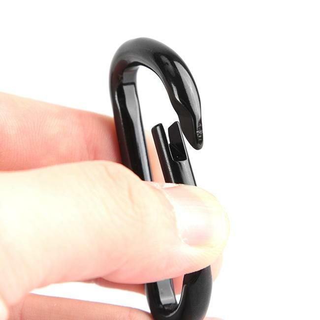 メール便選択で送料無料 ポーター カラビナ メンズ レディース ブランド アルミ ブラック シルバー シンプル 軽量 吉田カバン PORTER 180-d