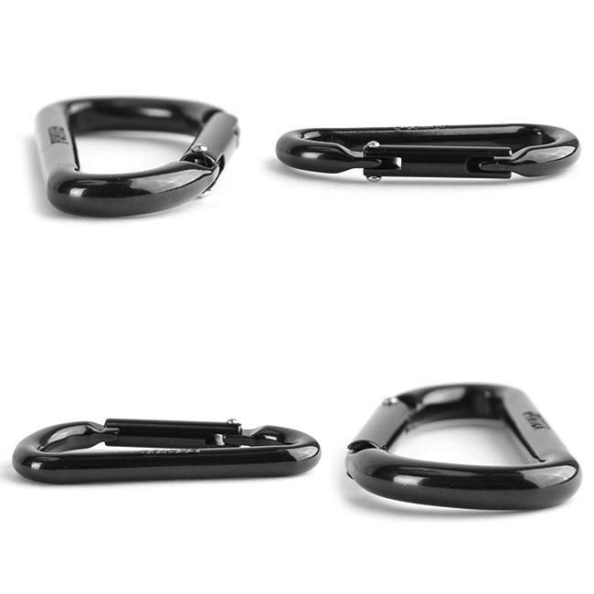 メール便選択で送料無料 ポーター カラビナ メンズ レディース ブランド アルミ ブラック シルバー シンプル 軽量 吉田カバン PORTER 180-d