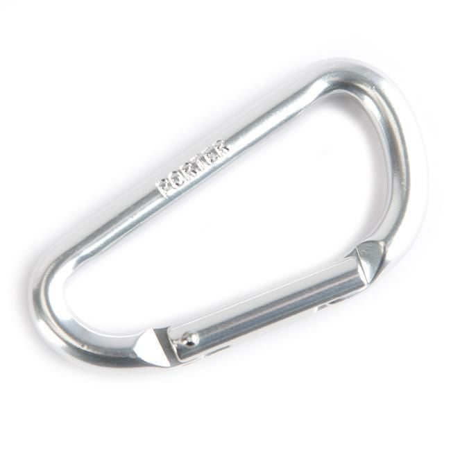 メール便選択で送料無料 ポーター カラビナ メンズ レディース ブランド アルミ ブラック シルバー シンプル 軽量 吉田カバン PORTER 180-d