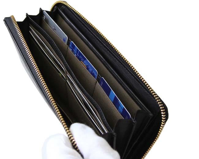 ポーター ワイズ ロングウォレット 341-01318 PORTER 財布 長財布 ラウンドファスナー box型小銭入れ 通帳 本革 馬革 緑 黒