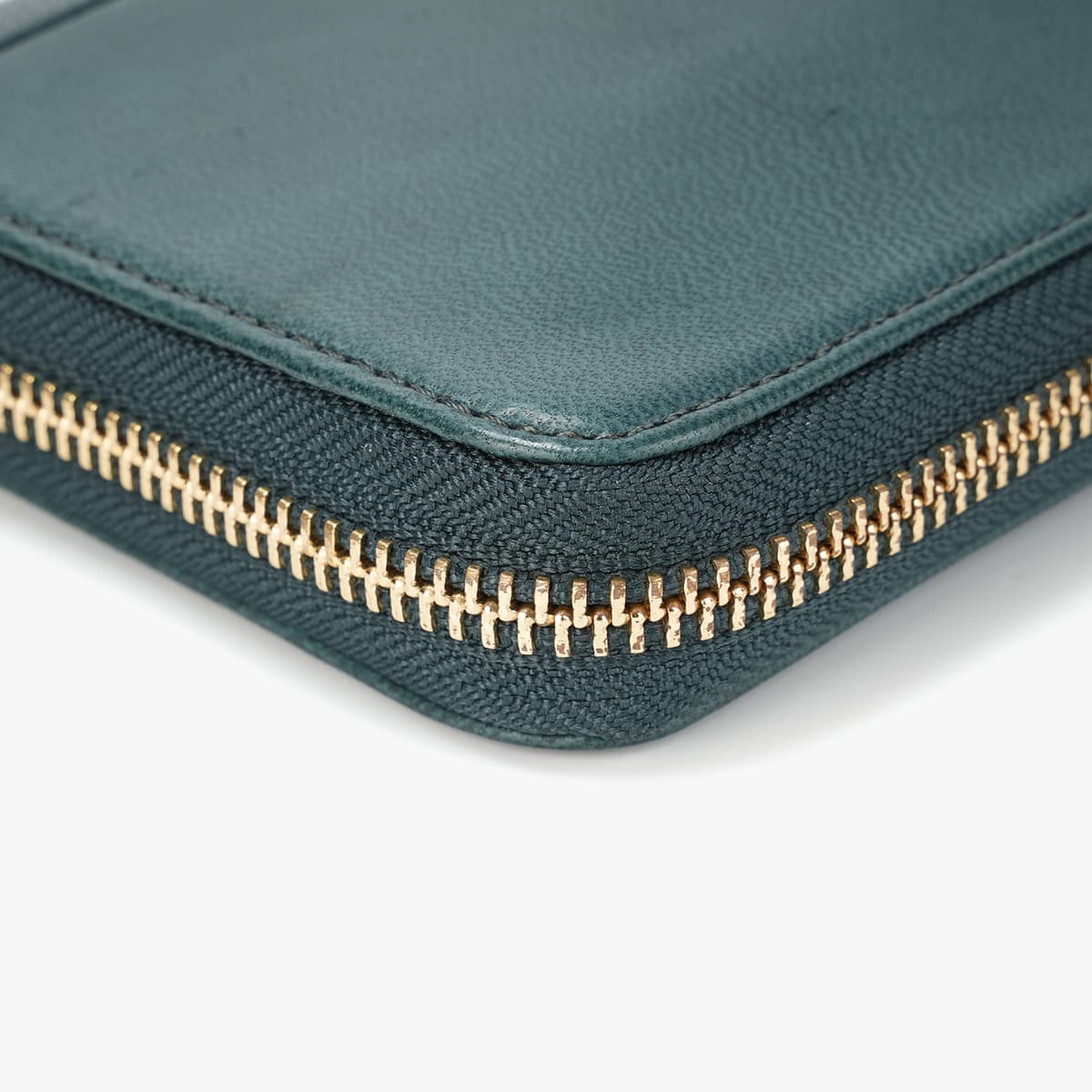 ポーター ワイズ ロングウォレット 341-01318 PORTER 財布 長財布 ラウンドファスナー box型小銭入れ 通帳 本革 馬革 緑 黒