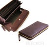ポーター ワイズ ロングウォレット 341-01318 PORTER 財布 長財布 ラウンドファスナー box型小銭入れ 通帳 本革 馬革 緑 黒