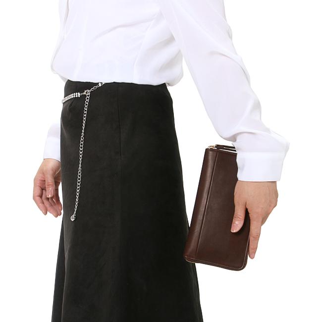 ポーター ワイズ ロングウォレット 341-01318 PORTER 財布 長財布 ラウンドファスナー box型小銭入れ 通帳 本革 馬革 緑 黒