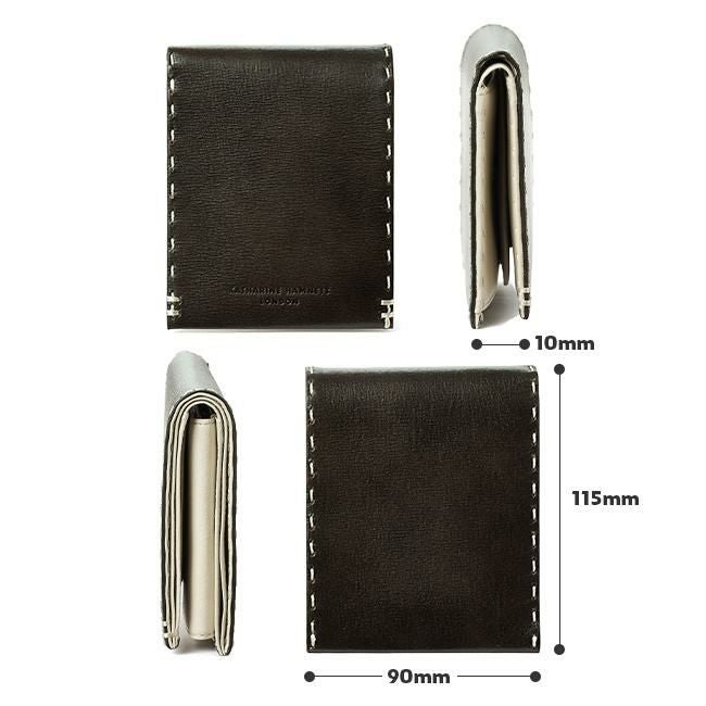 キャサリンハムネット カラーテーラード2 二つ折り財布 KATHARINE HAMNETT LONDON 490-58704