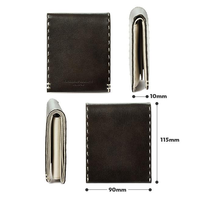 キャサリンハムネット カラーテーラード2 二つ折り財布 KATHARINE HAMNETT LONDON 490-58704