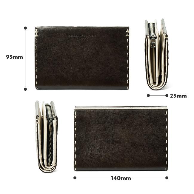 キャサリンハムネット カラーテーラード2 ミドル財布 KATHARINE HAMNETT LONDON 490-58705