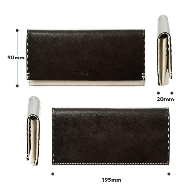 キャサリンハムネット カラーテーラード2 長財布 KATHARINE HAMNETT LONDON 490-58706