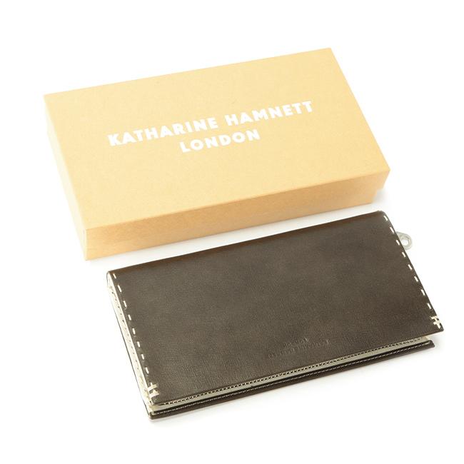 キャサリンハムネット カラーテーラード2 長財布 KATHARINE HAMNETT LONDON 490-58707