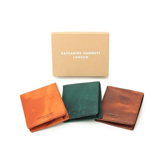 キャサリンハムネット フルイド 二つ折り財布 KATHARINE HAMNETT LONDON 490-59200