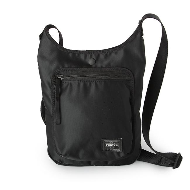 正規品 PORTER ショルダーバッグ モバイル ポーチ 黒 ポーター コンパート ショルダーバッグ 538-16165 吉田カバン