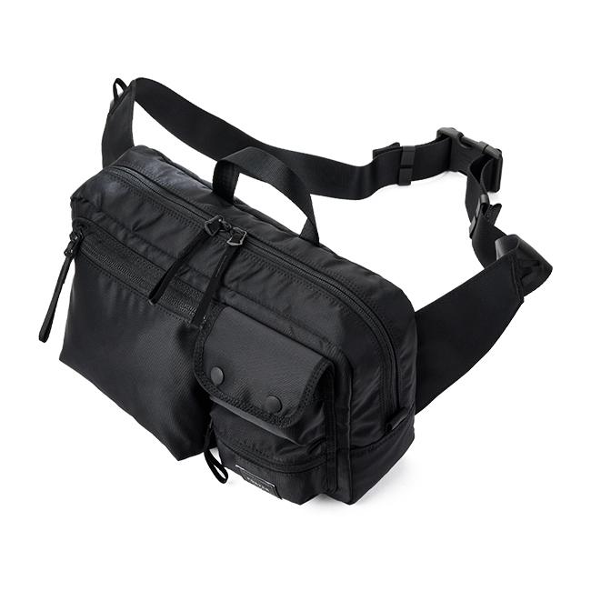 【美品】PORTER ポーター コンパート　ウエストバック　ショルダーバック ポーター コンパート ウエストバッグ 538-16167 吉田カバン ウエスト