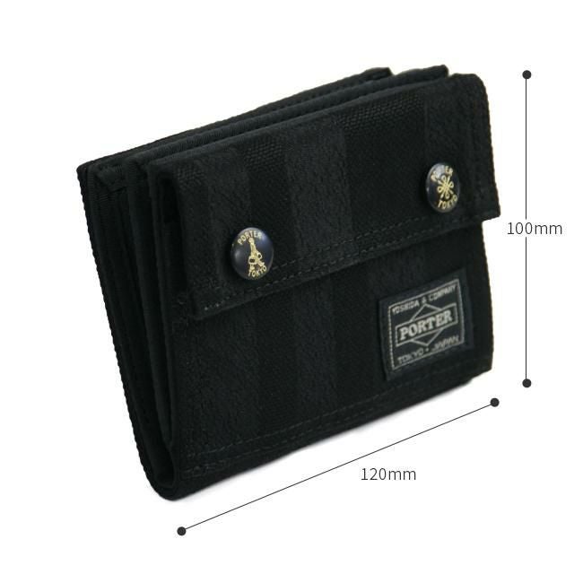 ポーター タンゴブラック レディースウォレット 638-07801