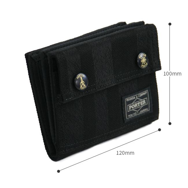 ポーター タンゴブラック レディースウォレット 638-07801