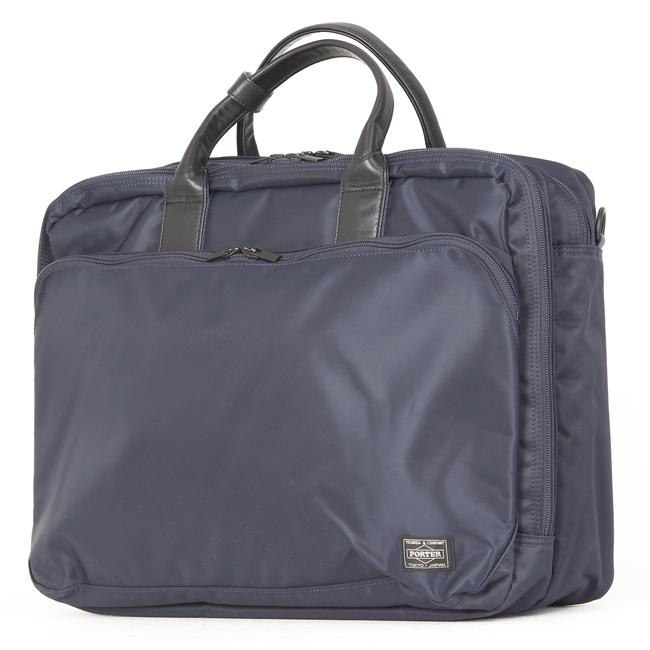 美品　PORTER TIME タイム　3way ブリーフケース　ビジネスバッグ TIME（PORTER） ポーター タイム ブラック 3WAYブリーフケース 146