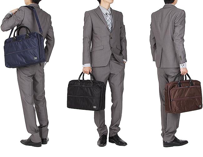 ポーター タイム 2WAYブリーフケース(L) 655-06167