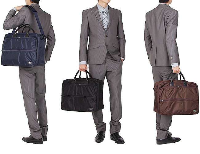 ポーター タイム 2WAYオーバーナイトブリーフケース(L) 655-08294