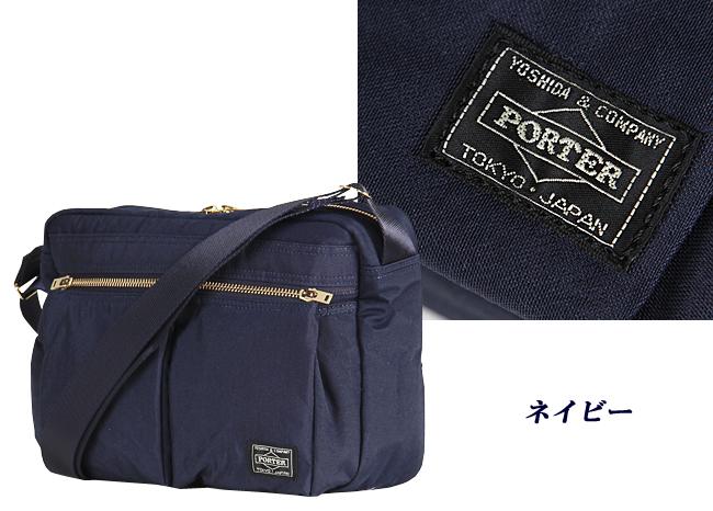 PORTER ポーターショルダーバッグ　ゴールド PORTER（ポーター）の「PORTER×B印 YOSHIDA “BULLION GOLD