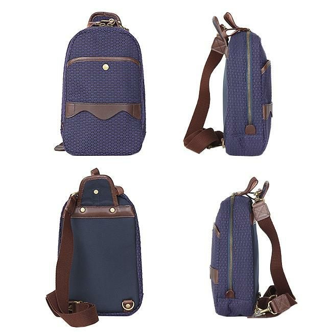 マッカモン 刺子 ボディバッグ  680902