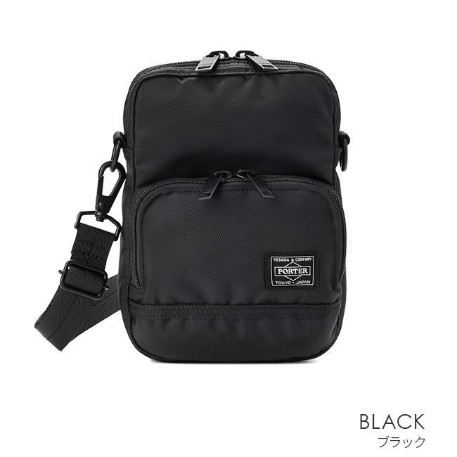 PORTER ミニブラックナイロンポーチベルトクリップつき PORTER ミニブラックナイロンポーチベルトクリップつき 楽天市場