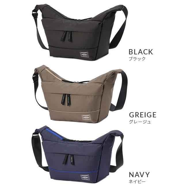 PORTER ボディバッグ ブラック 751-29875 PORTER ポーター ムース ショルダーバッグ(S) 751-29875 10 ブラック