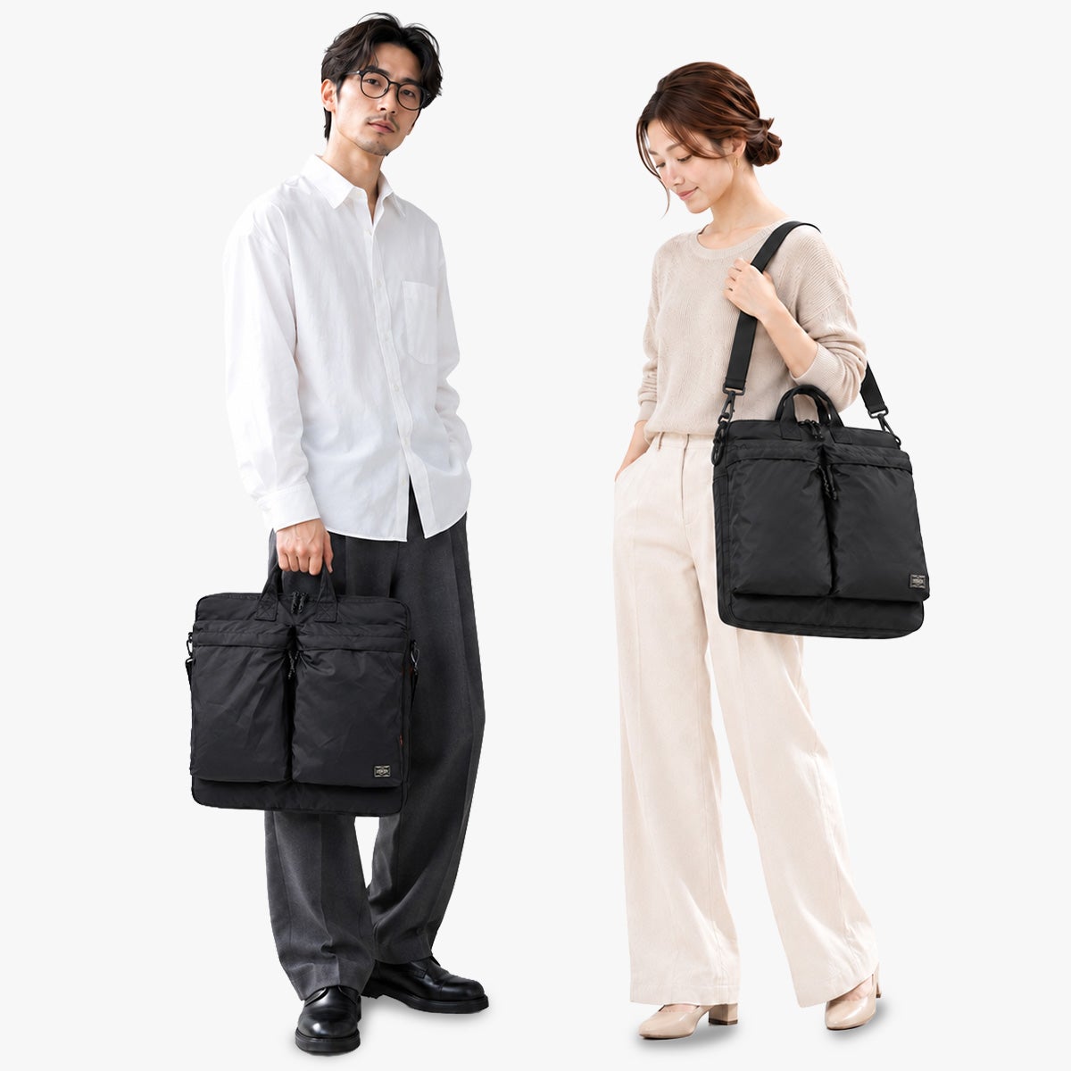 ポーター フォース 2WAYヘルメットバッグ(S) 855-05456