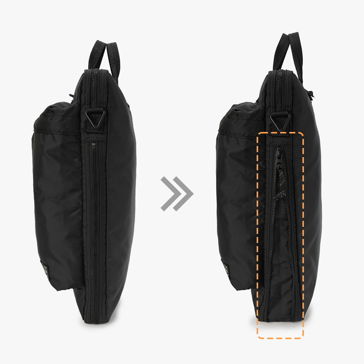 ポーター フォース 2WAYヘルメットバッグ(S) 855-05456 PORTER FORCE