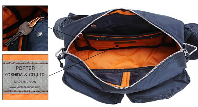 【極美品】PORTER PS カモ ウエストバッグ　ボディバッグ　２層　オレンジ PS CAMO(PSカモ) 2WAY SHOULDER BAG | 吉田カバンホームページ