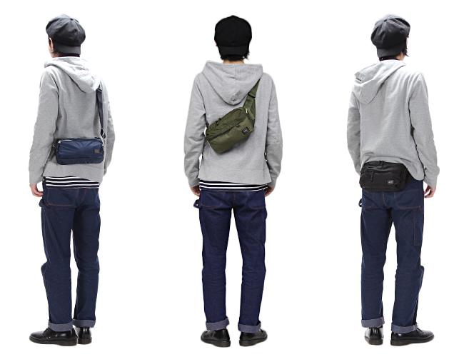 ポーター フォース 2WAYウエストバッグ 855-07501