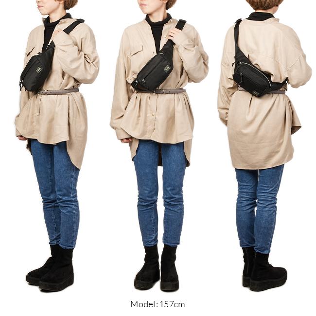 ポーター デニム ウエストバッグ(S) 892-15105