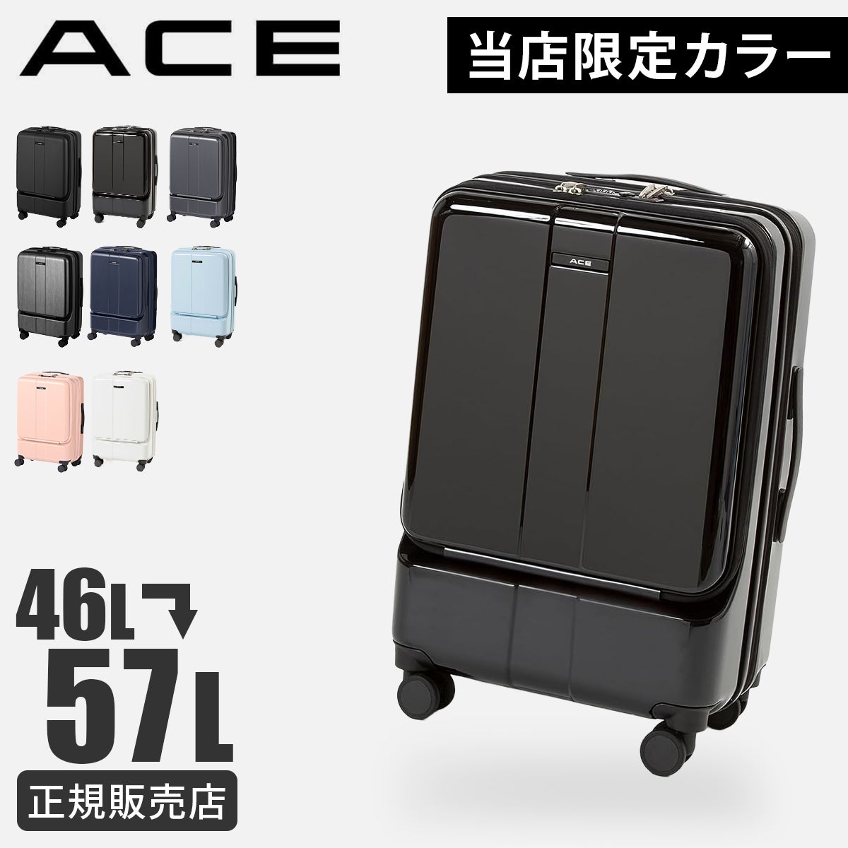 ACE フォールズ スーツケース  ace-06906