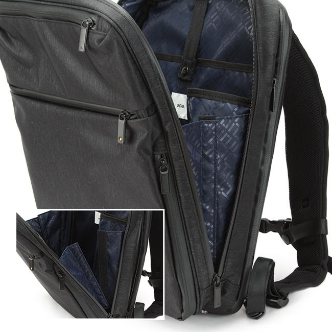 エース ジーンレーベル ガジェタブルヘザー【LTD】 ビジネスリュック ace.GENE LABEL ace-62982