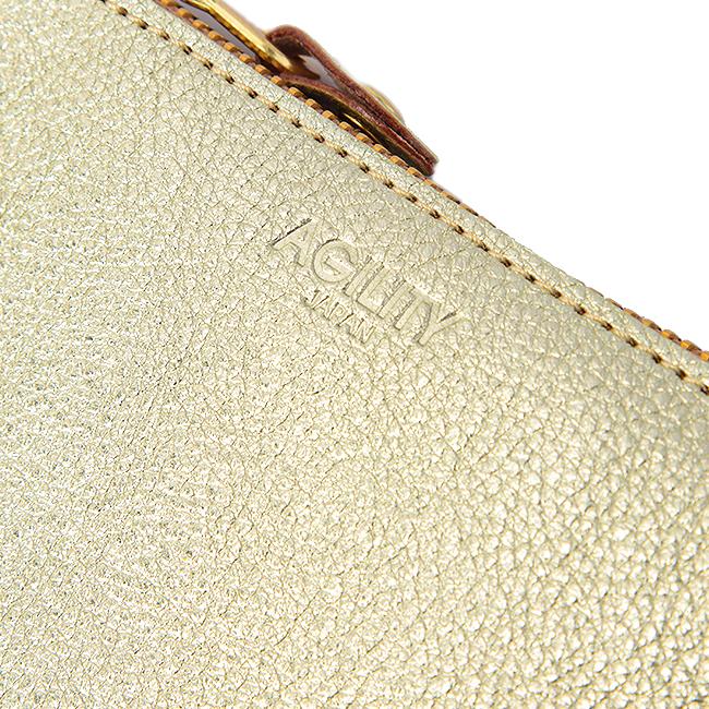 アジリティ アリニエショート 二つ折り財布 AGILITY aj-0346-lc