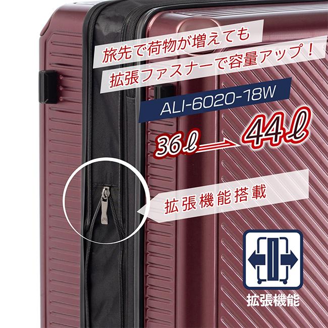 アジアラゲージ ガーレ スーツケース A.L.I ali-6020-24w