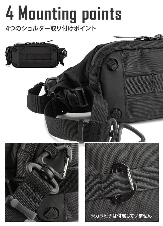 ANNEX 360 / CODE OF BELL ボディバッグ ブラック CODE OF BELL コードオブベル ショルダーバッグ ANNEX 360 COFB-360