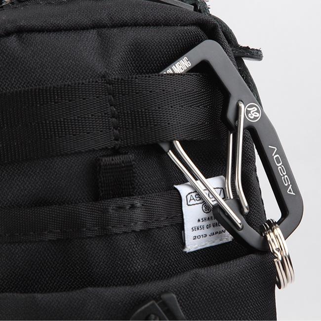 アッソブ ダブルカラビナ キーケース キーホルダー A2SOV as2ov-201700