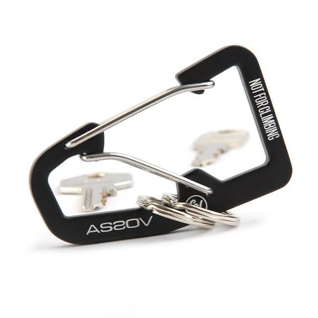 アッソブ ダブルカラビナ キーケース キーホルダー A2SOV as2ov-201700